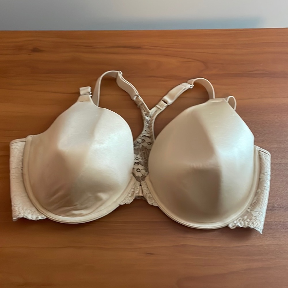 Cross-back bra